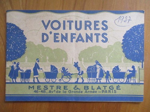 Catalogue 1927 poussettes - catalogue,