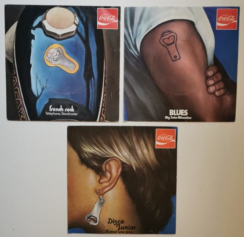 Coca cola x45rpm french - 3, 7''