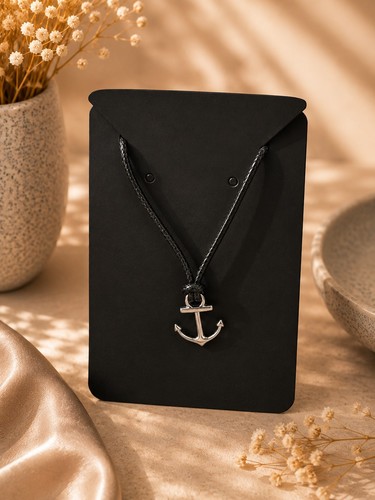 Collier avec pendentif ancre