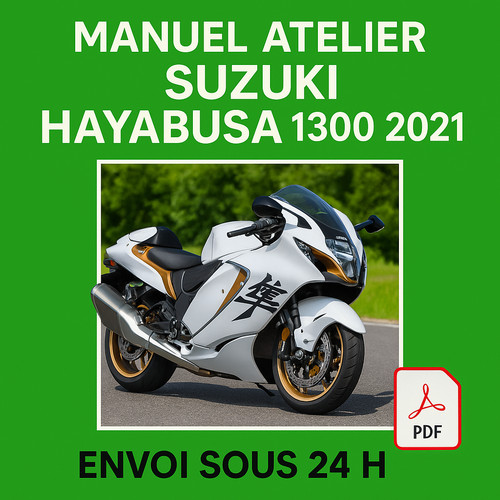 Manuel atelier suzuki - atelier, hayabusa