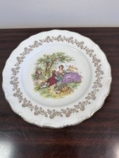 Vintage plate, porcelain by Digoin 