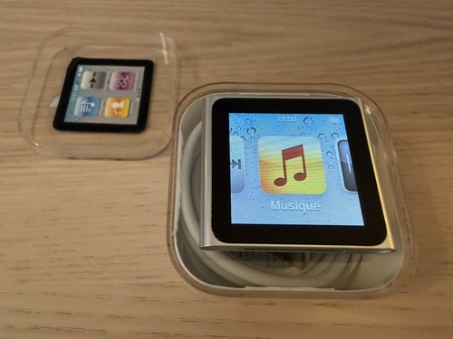 Apple ipod nano - 8gb, argent