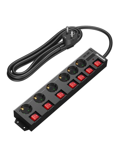 Multiprise prises avec - 6,