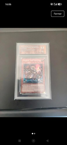 Carte gradé therion - yu-gi-oh.,