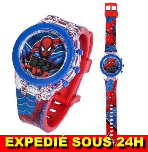 Montre enfant spiderman - montre,