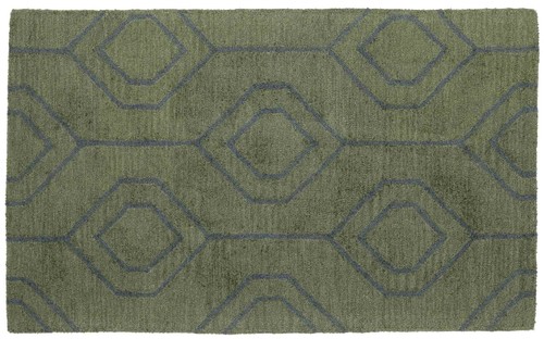 Tapis laine 90x150 gris - 90x150,