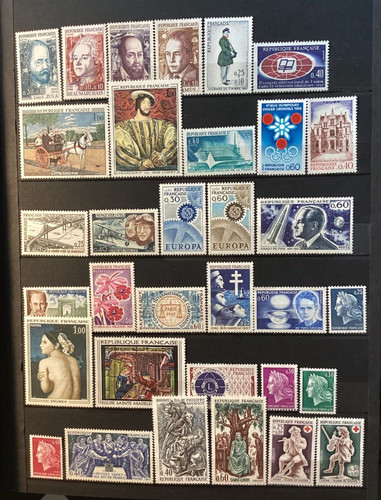 Timbres france année - de,