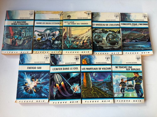 Lot livres richard bessiere - 9,