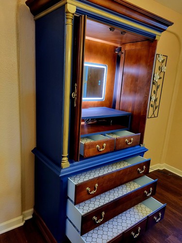 Remodeled armoire fort - armoire, in