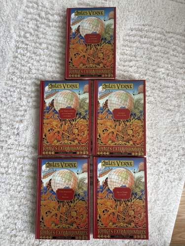 Lot 5livres jules verne - 5livres,