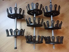 Carrousel à chaussures, porte range télescopique 48 paires