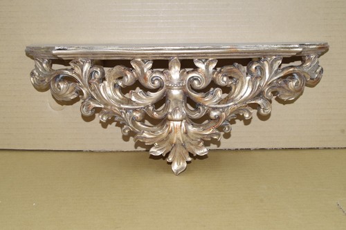 Console murale dorée - dorée, cm