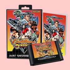 SEGA Megadrive Cadillacs And Dinosaurs With Manual Sega Genesis Retro Fan boy !
