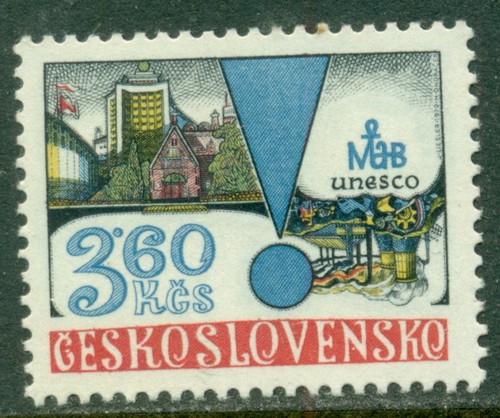 Czechoslovakia 1979 unesco - czechoslovakia,