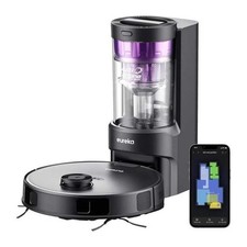 Aspirateur Robot Laveur - EUREKA E10S Noir - 4000 Pa - 180 min - 200 ml