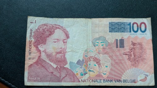 Belgique billet 100 francs - belgique,