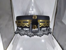 Collier ras de cou anneau