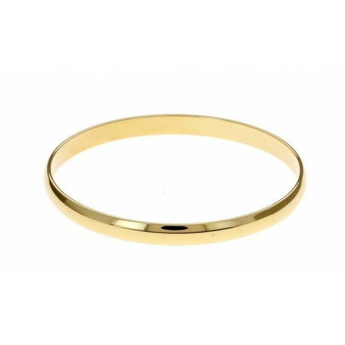 Bracelet demi jonc - bracelet, or