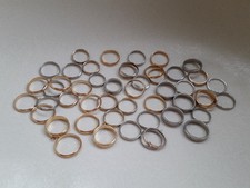 Lot bagues vintage tirette fete foraine ducasse 3