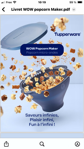Wow popcorn maker - popcorn,