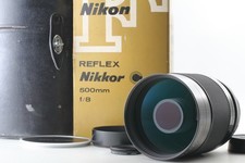 [Top MINT in Box] Nikon Reflex Nikkor C 500mm f/8 Telephoto Mirror Lens MF Japan