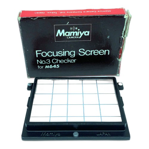 Mamiya mattscheibe focus - mamiya,
