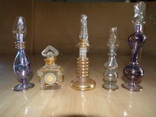 Lot de 5 bouteilles parfums