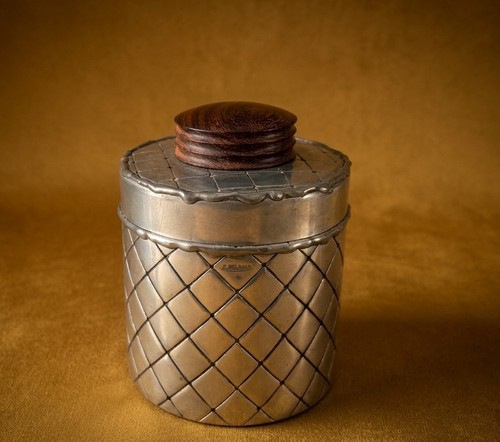 Rare boîte pot - tabac, en
