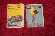 Lot de deux mini-récits anciens du journal SPIROU