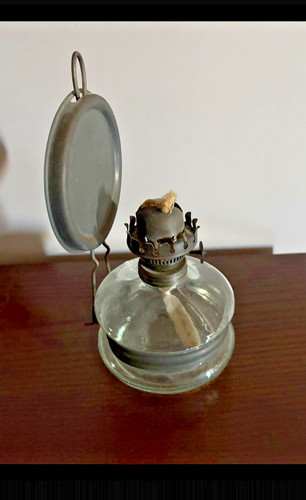 Lampe huile ancienne - lampe,
