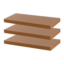 3x étagères flottantes