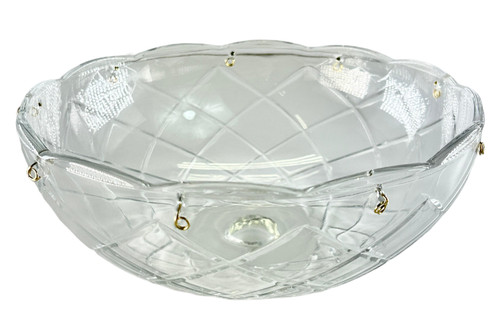 Lustre cristal bobeche - cristal,