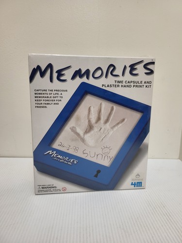 Memories hand print - memories, plaster