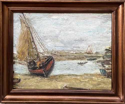 Tableau peinture cadre 20èm - peinture,