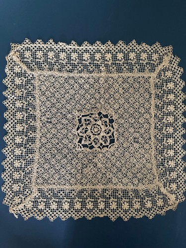 Ancien napperon dentelle a - ancien,