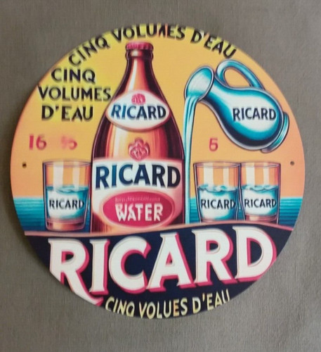 Plaque décorative ricard - plaque,