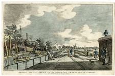 Antique Print-DELFSCHE-TREKVAART-THE-HAGUE-La Fargue-1764