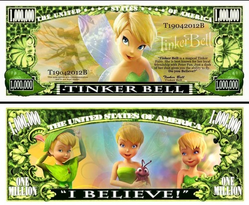 Fee clochette billet 1 - la,