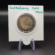 pièce 2 euros LUXEMBOURG version photo Grand duc Jean