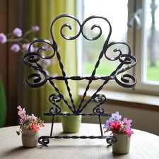 Porte-tasses support fer