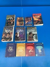 Harry Potter lot 10 livre tomes 1 à 7 + 3 La Bibliothèque De Poudlard JK Rowling