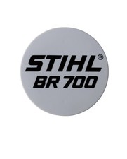 STIHL BR700 Leaf Blower Name Tag Plate New OEM