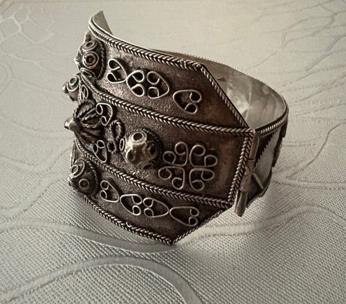 Bracelet manchette berbère - bracelet,