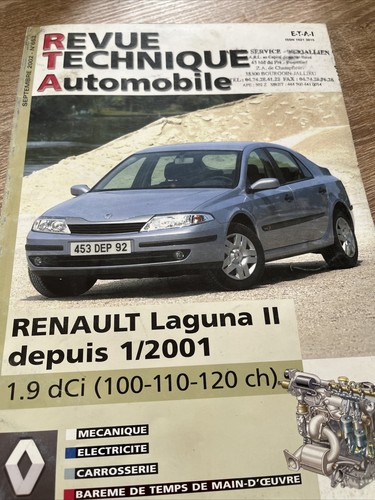 Revue technique renault laguna - technique,