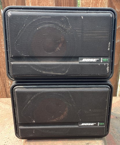Vintage bose speakers - bose, black