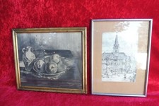 2 Beaux Vieux Tableaux, W