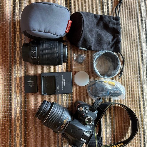 Kit double zoom nikon d3200 - double,