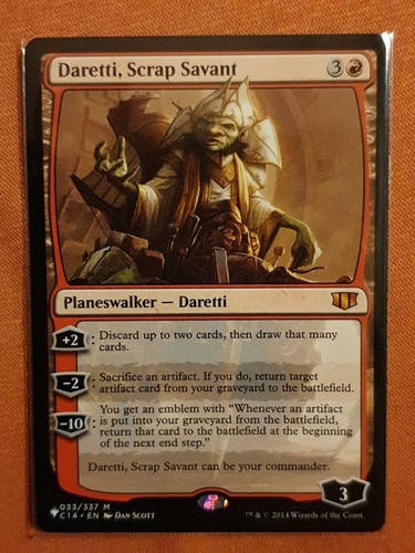 Mtg daretti scrap savant - daretti,,