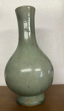 Antique China Crackled Celadon Porcelain Vase Antique China