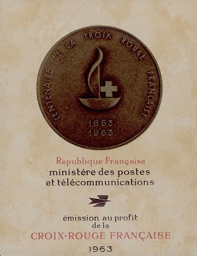 France carnet croix rouge - carnet, croix-rouge